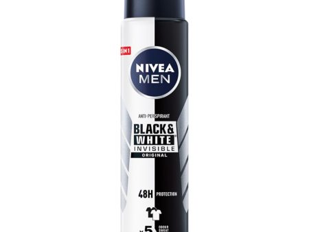 Men Black&White Invisible Original antyperspirant spray 250ml Online