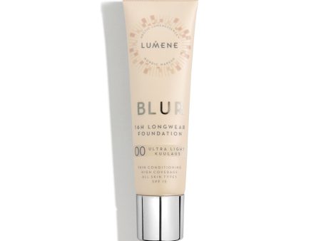 Blur 16h Longwear Foundation SPF15 wygładzający podkład do twarzy 00 Ultra Light 30ml For Cheap