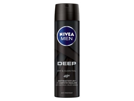 Men Deep antyperspirant spray 150ml Hot on Sale