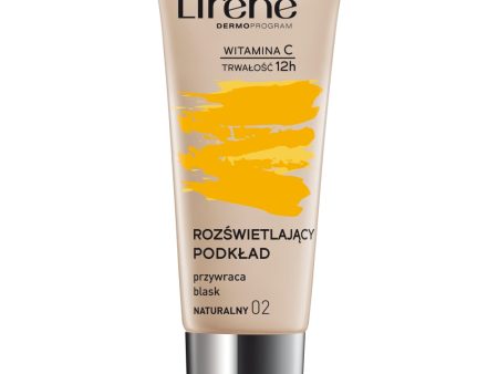 Podkład rozświetlający przywracający skórze blask 02 Naturalny 30ml on Sale