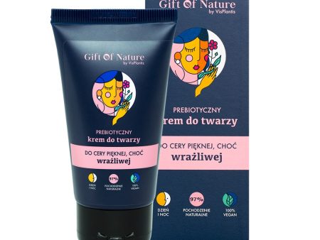 Prebiotyczny krem do twarzy do cery wrażliwej 50ml For Cheap