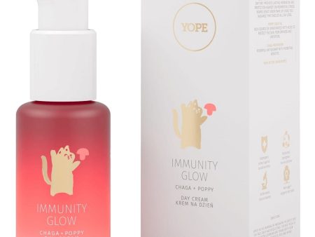 Immunity Glow krem do twarzy na dzień Chaga + Mak 50ml Discount