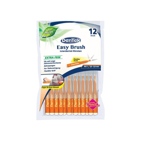 Easy Brush szczoteczka do przestrzeni międzyzębowych rozmiar 1 12szt Online now