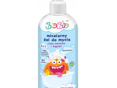 Micelarny żel do mycia ciała włosów i kąpieli 300ml on Sale