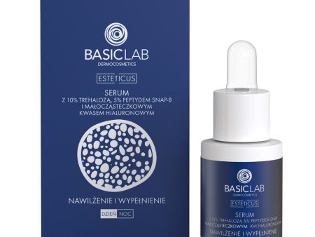 Esteticus serum z 10% trehalozą 5% peptydem SNAP-8 i małocząsteczkowym kwasem hialuronowym 15ml Online