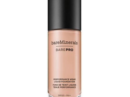 BarePro Performance Wear Liquid Foundation SPF20 podkład w płynie 7.5 Shell 30ml Online Hot Sale