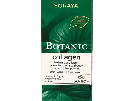 Botanic Collagen 50-60+ botaniczny krem przeciwzmarszczkowy pod oczy i na powieki 15ml Online