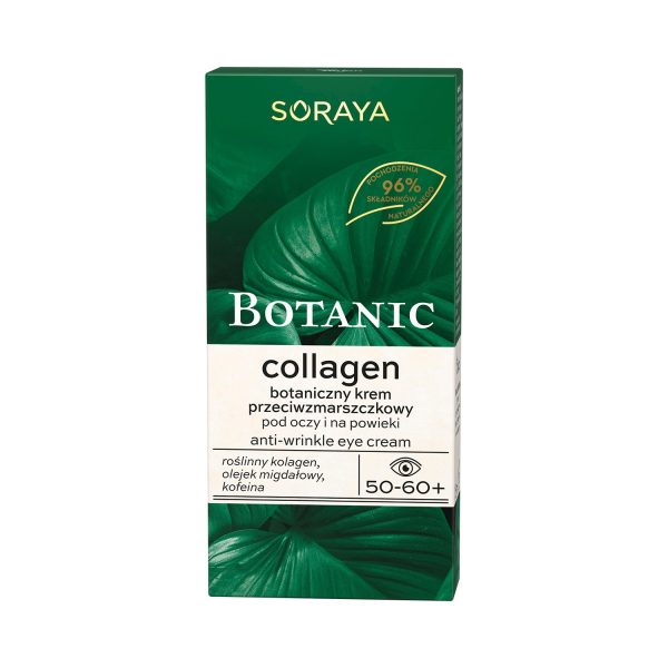 Botanic Collagen 50-60+ botaniczny krem przeciwzmarszczkowy pod oczy i na powieki 15ml Online