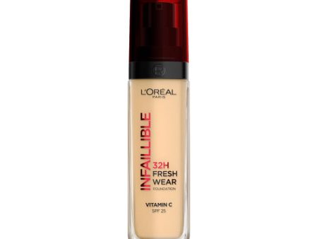 Infallible 32H Fresh Wear Foundation długotrwały podkład do twarzy 130 Cool Rose 30ml For Discount