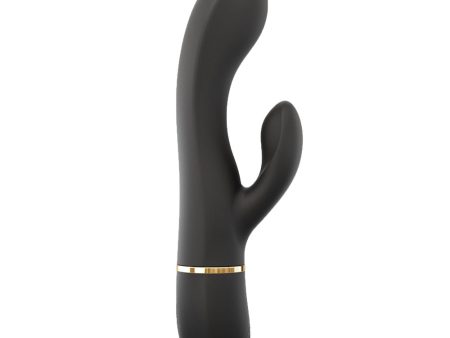 Glam Rabbit wibrator typu króliczek ze stymulatorem łechtaczki Black Hot on Sale