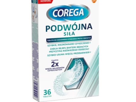 Tabs tabletki do czyszczenia protez zębowych Podwójna Siła 36 tabletek Online Hot Sale