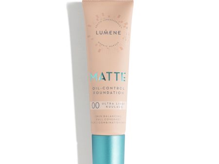 Matte Oil-Control Foundation podkład matujący 00 Ultra Light 30ml Online Sale