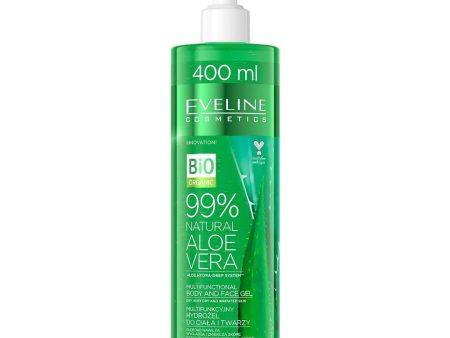 99% Natural Aloe Vera Gel multifunkcyjny hydrożel do twarzy i ciała 400ml Sale