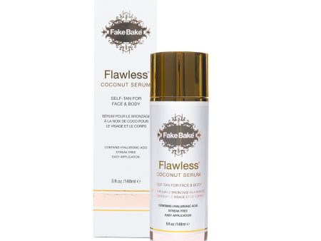 Flawless Coconut Tanning Serum kokosowe serum opalające do twarzy i ciała Medium 148ml For Sale