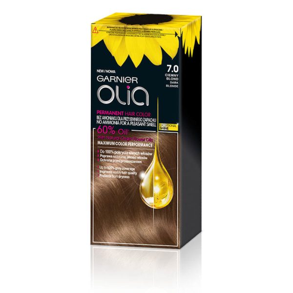 Olia farba do włosów 7.0 Ciemny Blond Fashion