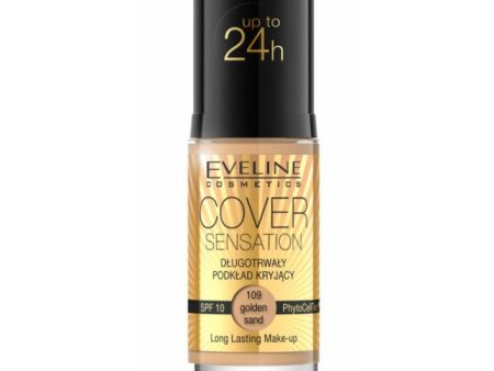 Cover Sensation Foundation długotrwały podkład kryjący SPF10 109 Golden Sand 30ml Supply