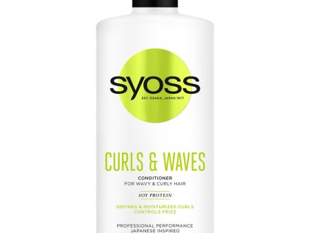 Curls & Waves Conditioner odżywka do włosów falowanych i kręconych 440ml Online