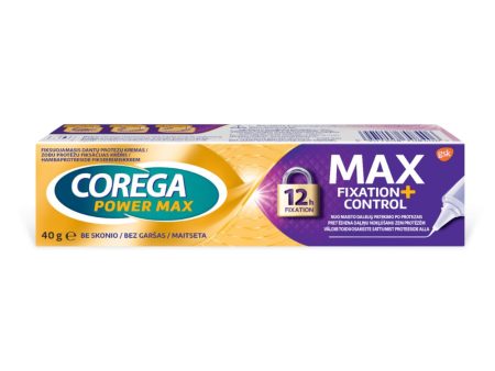 Power Max Mocowanie + Osłona krem mocujący do protez zębowych 40g on Sale