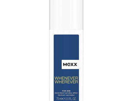 Whenever Wherever For Him dezodorant w naturalnym sprayu 75ml Fashion