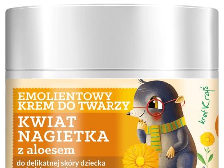 Herbal Care Kids emolientowy krem do twarzy Kwiat Nagietka 50ml Fashion