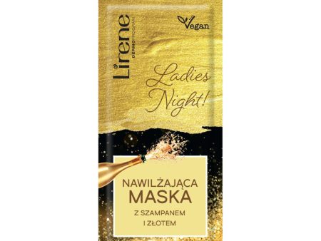 Ladies Night! nawilżająca maska z szampanem i złotem 7ml Supply