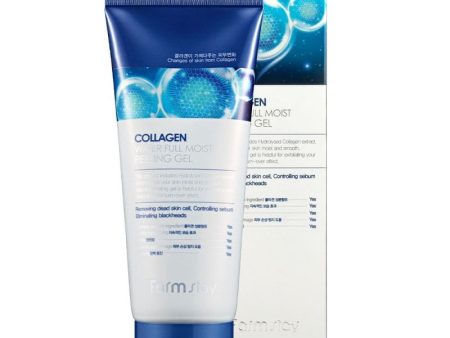 Collagen Water Full Moist Peeling Gel kolagenowy żel peelingujący 180ml For Discount