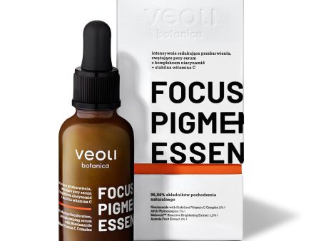 Focus Pigmentation Essence intensywnie redukujące przebarwienia i zwężające pory serum z kompleksem niacynamid + stabilna witamina C 30ml Supply