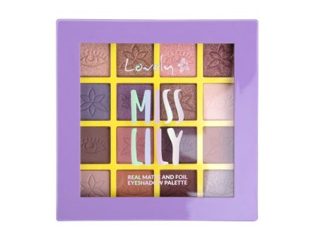 Miss Lily Eyeshadow Palette paleta cieni do powiek 13g Supply