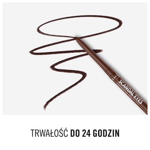 Scandal’eyes Exaggerate wodoodporna miękka kredka do oczu 002 Chocolate Brown 0.35g For Sale