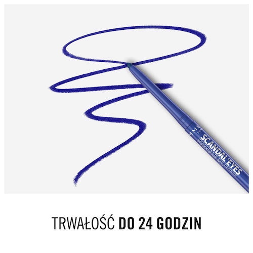 Scandal’eyes Exaggerate wodoodporna miękka kredka do oczu 004 Cobalt Blue 0.35g Discount