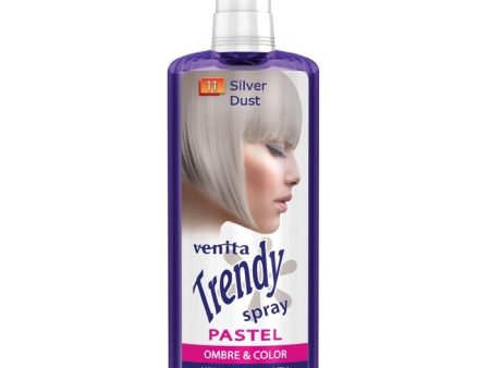 Trendy Spray Pastel koloryzujący spray do włosów 11 Silver Dust 200ml For Sale