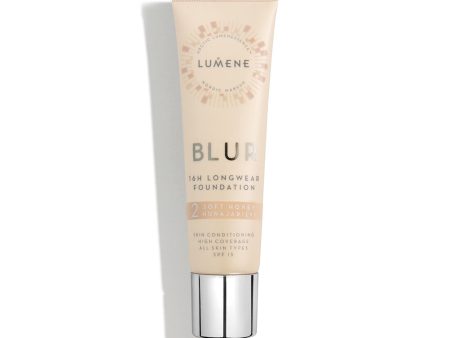 Blur 16h Longwear Foundation SPF15 wygładzający podkład do twarzy 2 Soft Honey 30ml Discount