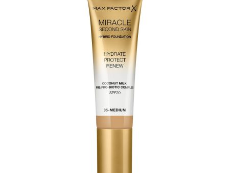 Miracle Second Skin Hybrid Foundation podkład nawilżający z filtrem 05 Medium 30ml For Cheap