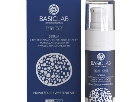 Esteticus serum z 10% trehalozą 5% peptydem SNAP-8 i małocząsteczkowym kwasem hialuronowym 30ml Discount