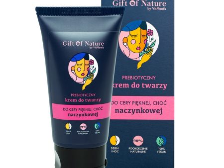 Prebiotyczny krem do twarzy do cery naczynkowej 50ml Online Sale