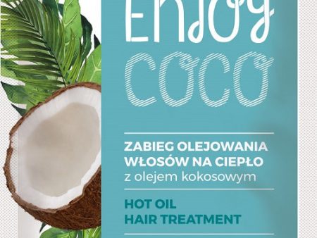 Enjoy Coco zabieg olejowania włosów na ciepło z olejem kokosowym 20ml For Sale